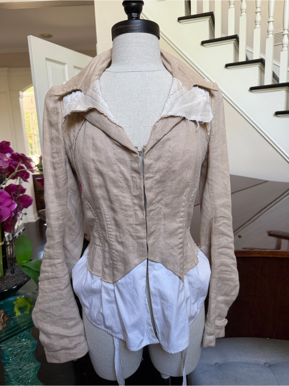 RARE Nigel Preston Linen Jacket